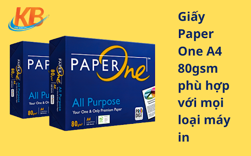 giấy Paper One A4 80gsm