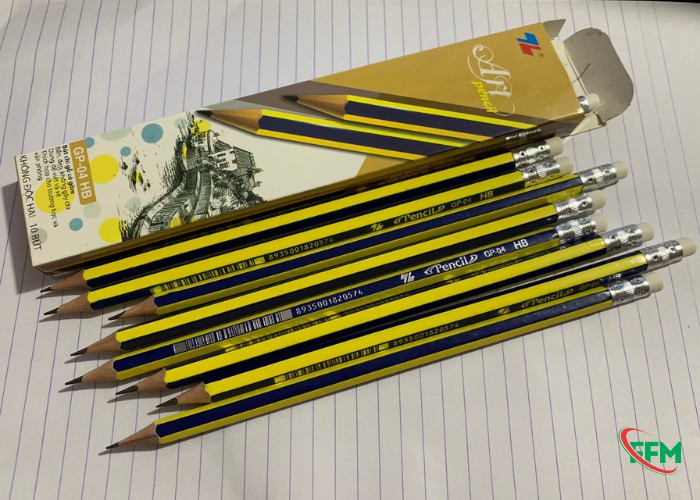 50+ loại bút chì phổ biến cho học sinh và người đi làm