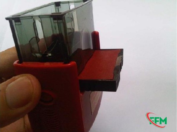 6 bước thay mực con dấu đúng cách không lem mực ra tay